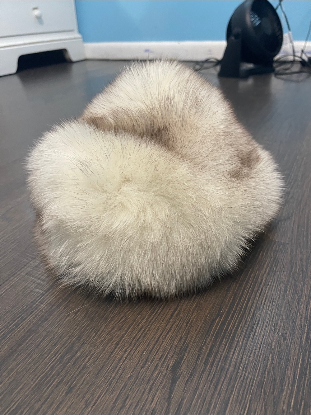 Luxurious Cream Fur Hat - Women's Winter Accessory